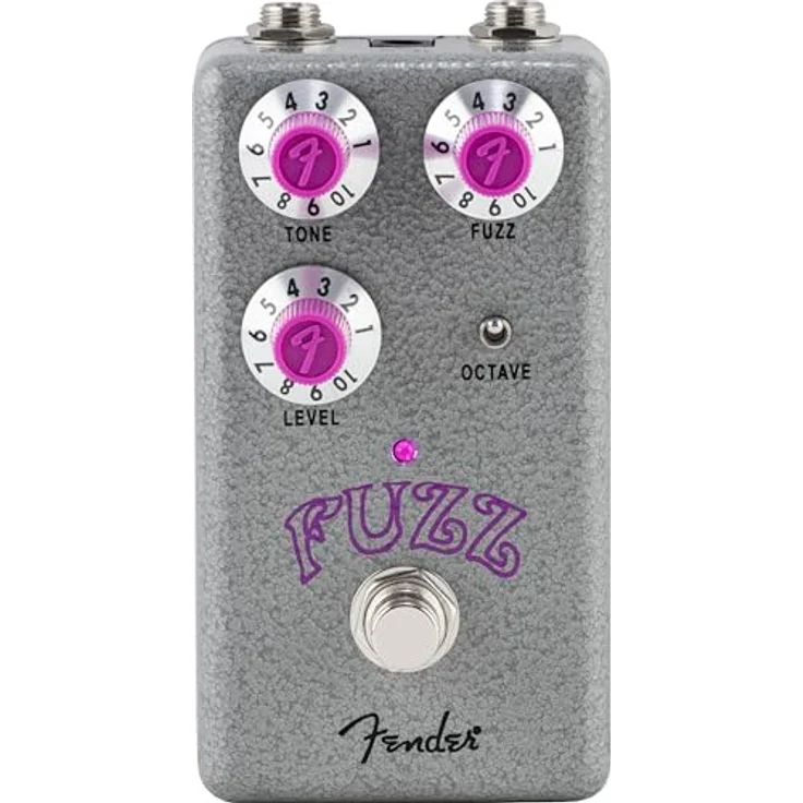 Fender Hammertone Fuzz, Effektpedal für E-Gitarre mit Tone, Fuzz und Level Reglern, True Bypass – Bild 2