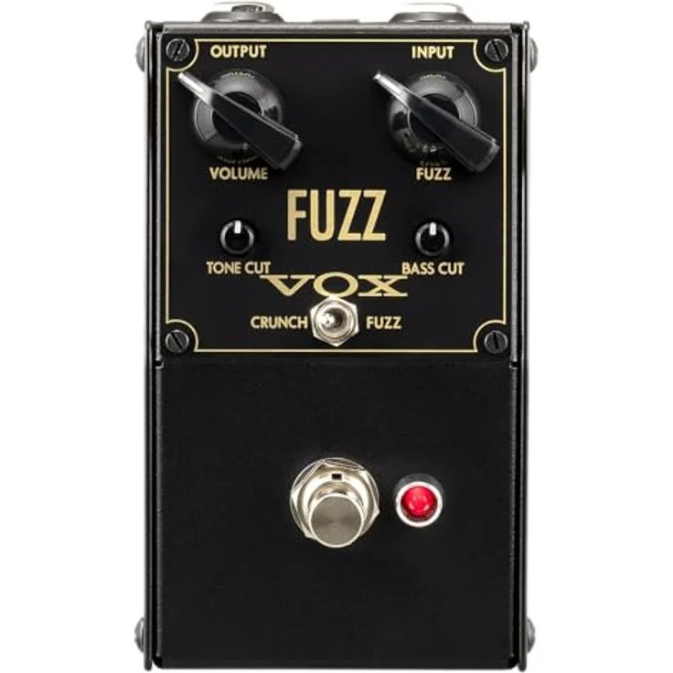 Vox VTB-1 Treble Booster, Effektpedal für E-Gitarre mit Vintage Treble Boost, schwarz – Bild 1