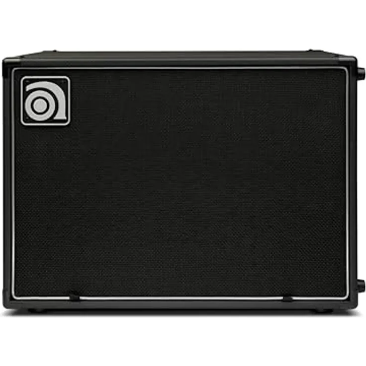 Ampeg Venture VB-210, Lautsprecherbox für Bassgitarre mit 300W RMS, 2 x 10" Neodymium Tieftöner, ultraleicht, Schwarz Carbon Fiber Tolex