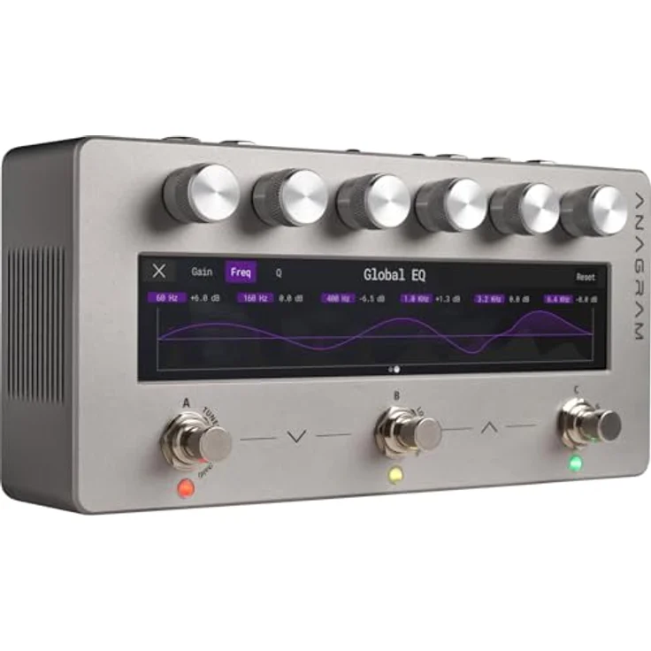 Darkglass Anagram, Multi-Effektpedal für E-Bass mit Neural Amp Modeler und 6 Multifunktions-Reglern, made in Finland – Bild 6