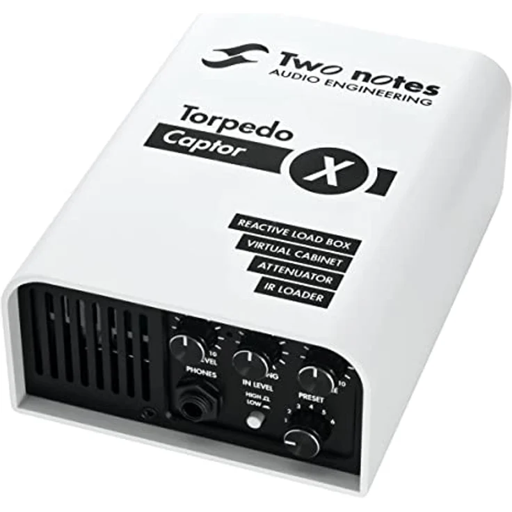 Two Notes Torpedo Captor X 16, Reactive Loadbox und Speaker-Simulator mit Attenuator und Stereo-Expander für Studio und Live-Einsatz – Bild 1