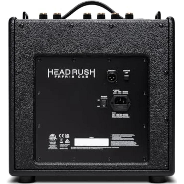 Headrush FRFR-8 Cab, Aktiver 480 W FRFR Lautsprecher mit 8" Custom-Woofer und Bluetooth 5.3 – Bild 12