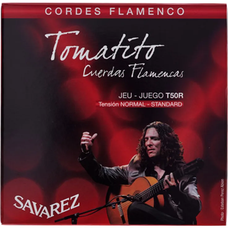 Savarez T50R Tomatito, Gitarrensaiten für Flamenco-Gitarren, Normal Tension Nylon