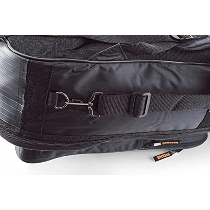 Rockbag Rb 20509 B, Deluxe Gitarrentasche für Westerngitarre mit 20mm Polsterung, Rucksackgarnitur, DIN A4 Tasche, L 112 cm x B 42 cm x T 13 cm – Bild 6