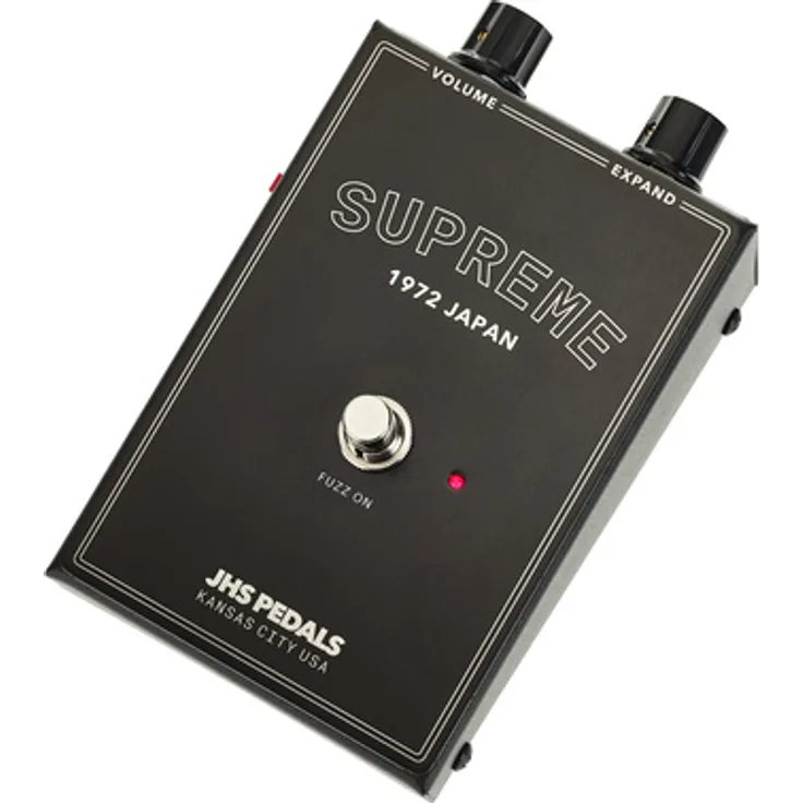 JHS Pedals Supreme - Fuzz Effektpedal aus der 'Legends Of Fuzz' Serie, Octave Fuzz mit True Bypass und schaltbarem JHS Mode