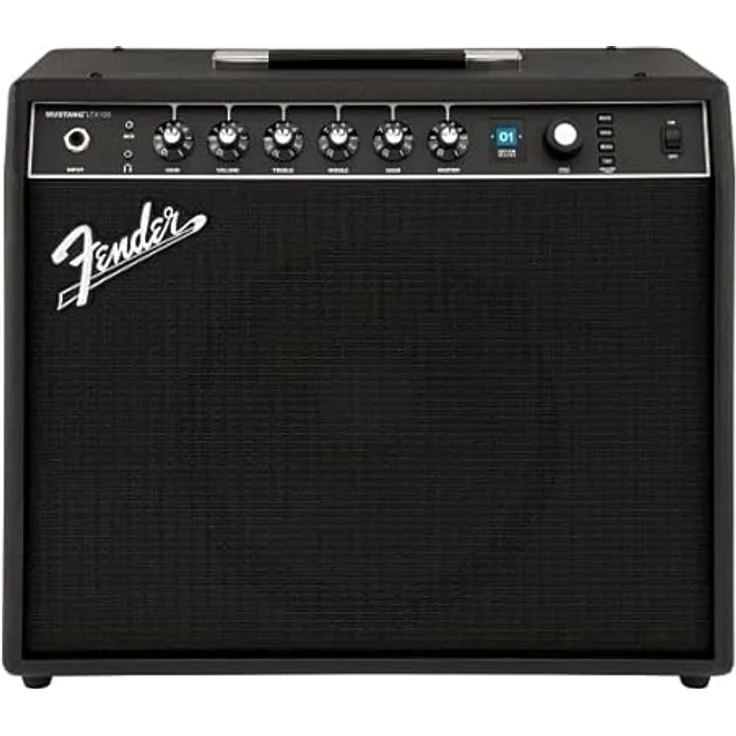 Fender Mustang LTX100, Modelling Combo Verstärker mit 100 Watt Leistung und 25 Amp- und Effektmodellen – Bild 1