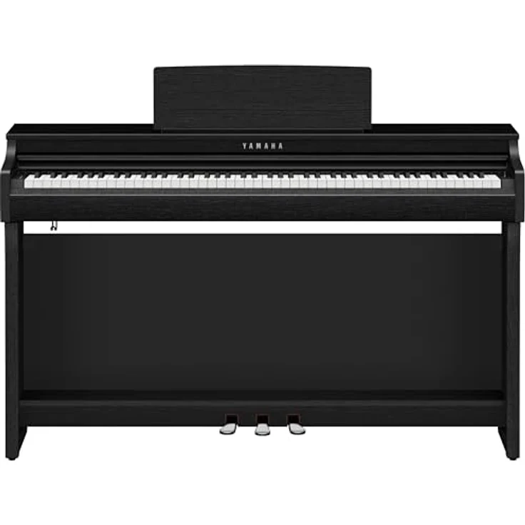 Yamaha CLP-825 B, Digitalpiano mit 88 gewichteten Tasten, 10 Sounds, Bluetooth und 256-stimmiger Polyphonie, schwarz – Bild 1