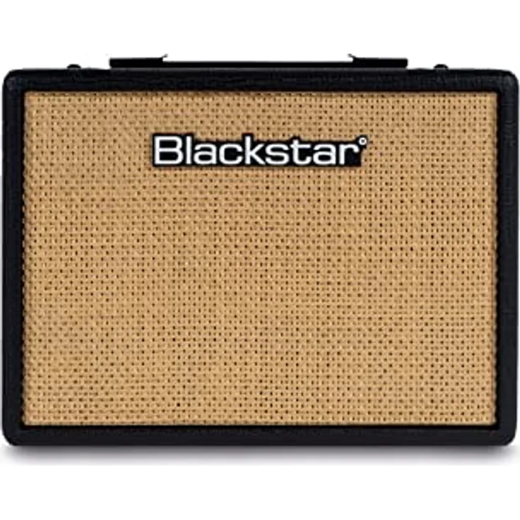 Blackstar Debut 15E BLK, Transistor E-Gitarren-Comboverstärker mit 15 Watt, Clean und Overdrive Kanälen, integriertem Echo, schwarz