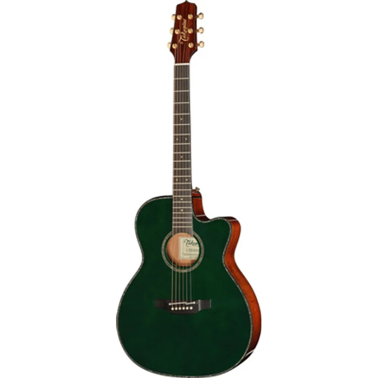 Takamine LTD2025, Westerngitarre OM mit Cutaway, massive Engelmann-Fichte-Decke, Koa-Boden und -Zargen, Mahagoni-Hals, Ebenholz-Griffbrett, CTF-2N Preamp, Antique Evergreen