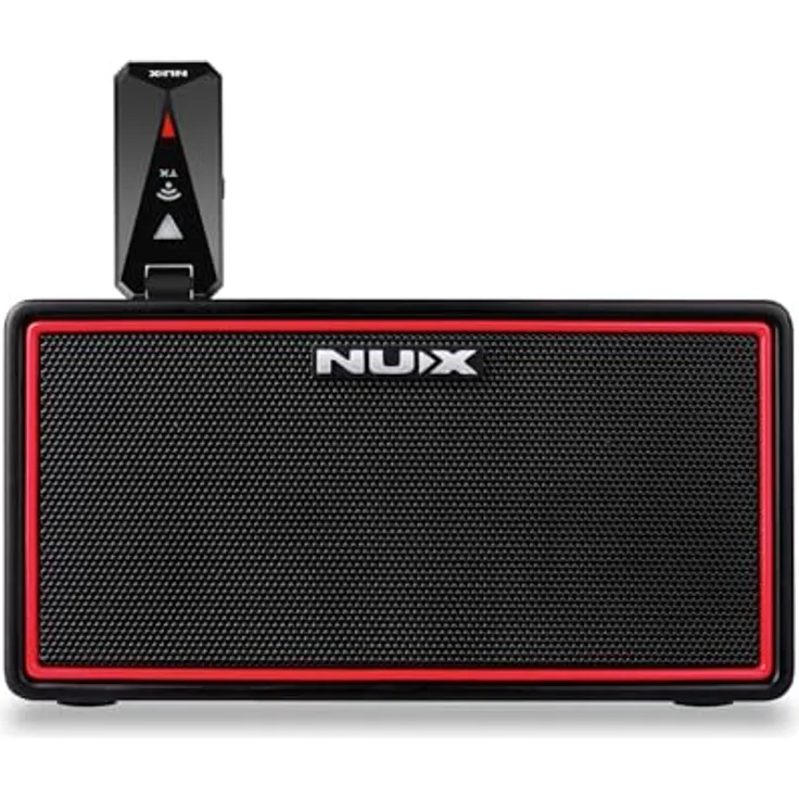 Nux Mighty Air, Modelling Combo Verstärker für E-Gitarre mit Wireless System, 10 Watt, 7 Kanäle, Bluetooth, einschließlich NUX Wireless Sender