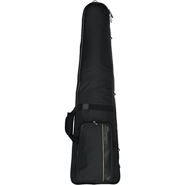 Rockbag RB 20601B Headless-Style B-Bag, Premium Gitarrentasche mit 30mm Polsterung und Guitar Saving System, schwarz – Bild 1