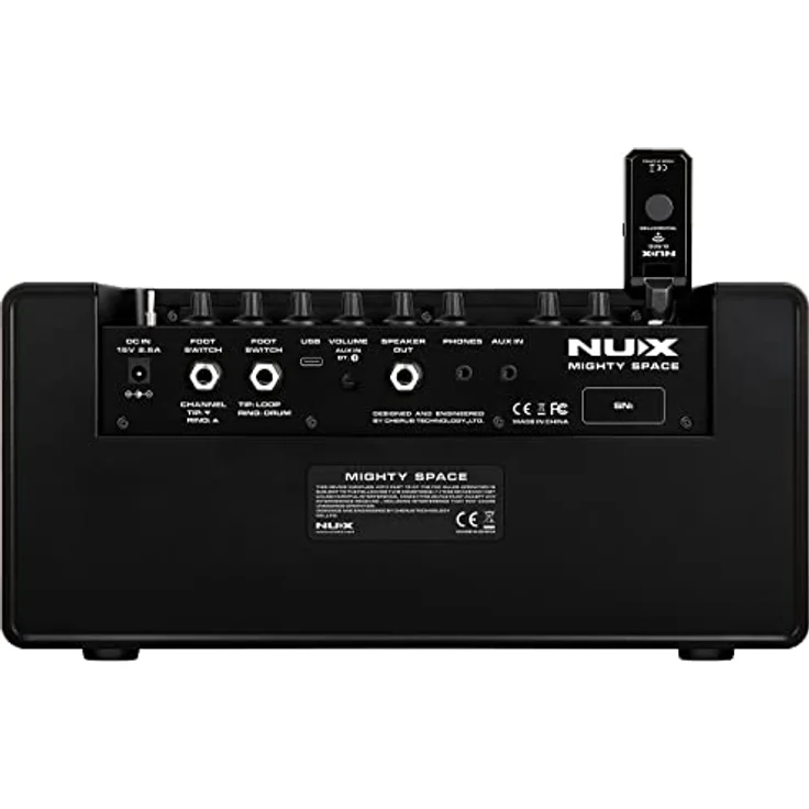 Nux Mighty Space, kompakter 30W Modeling-Stereoverstärker mit Bluetooth, FX, IR und Drum-Looper – Bild 4