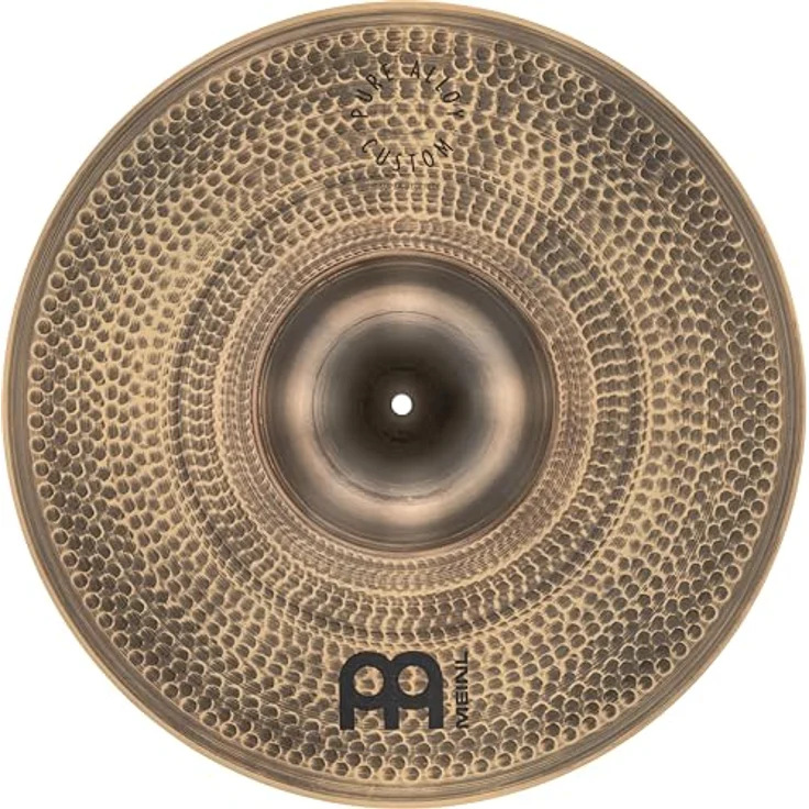 Meinl 21" Pure Alloy Custom Super Bell Ride, Schlagzeugbecken mit Smoke Bronze Finish, heller Ton und langem Sustain für Metal und Rock – Bild 1
