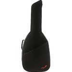 Fender Gig Bag für Akustikgitarre Dreadnought FA405, 5 mm Polsterung, schwarz, mit ergonomischen Rucksackgurten und wasserabweisendem Reißverschluss