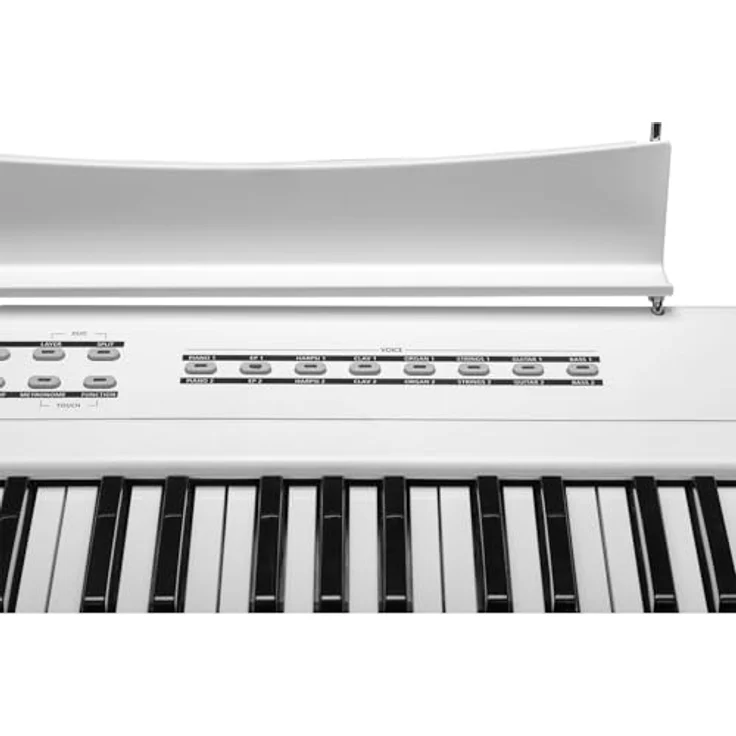 Kurzweil KaS1, Digitales Piano mit 88 Tasten Hammermechanik, 128-stimmiger Polyphonie, KORE 1.0 Sound Library, USB-Audio- und MIDI-Anschluss, weiß – Bild 4