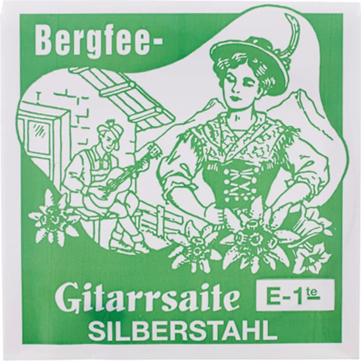 Optima Bergfee Gitarrensaiten, für Stahlsaitenkonzertgitarre