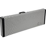 Fender Classic Strat/Tele Case Check, Hardshell Gitarrenkoffer für Stratocaster und Telecaster, schwarz, mit abschließbarem Verschluss und Zubehörfach