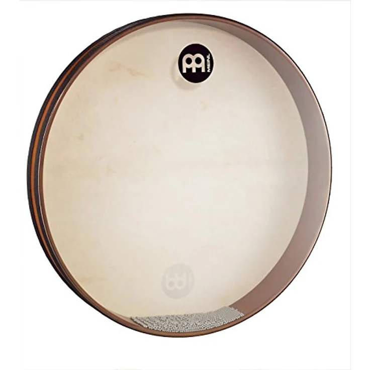 Meinl FD20SD Sea Drum, 20" x 2 3/4", Rubberwood, Ziegenfell und Synthetikfell, Farbe: African Brown, mattes Finish – Bild 1