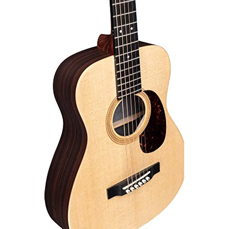 Martin Guitar LX1RE, Little Martin Westerngitarre mit massiver Fichten-Decke, Naturfarbe, inkl. Fishman Sonitone Elektronik und Gigbag – Bild 2