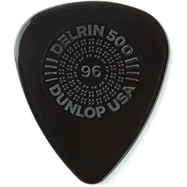 Jim Dunlop Plektrum Delrin 500 Prime Grip, 0,96 mm, 72 Stück, für bessere Handhabung – Bild 2