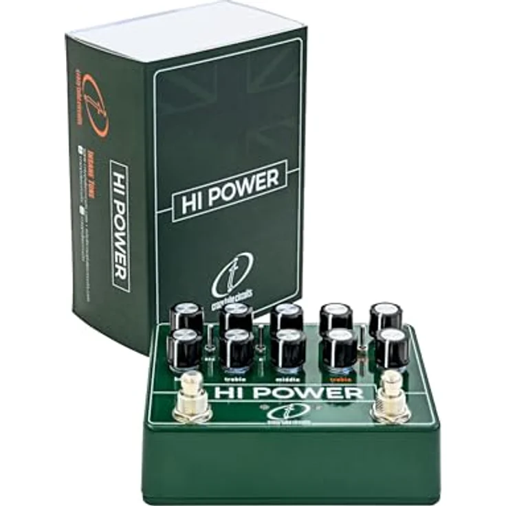 Crazy Tube Circuits HI-Power, Overdrive-Pedal mit analoge Ampsimulation und Hiwatt-Style EQ – Bild 3
