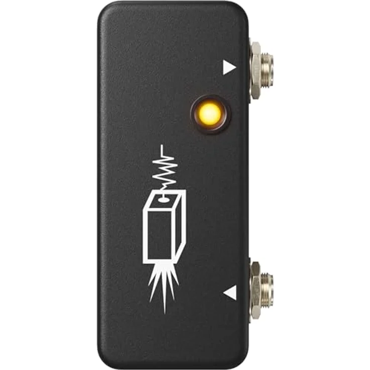 JHS Pedals Little Black Buffer, Gitarren-Sound Buffer zur neutralisierung von Kabelkapazität, Metallgehäuse, Made in USA – Bild 1