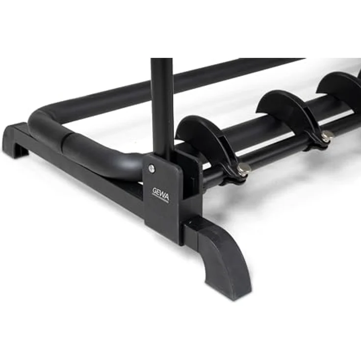 Gewa GS-107B, Gitarrenmultiständer für bis zu 7 Instrumente, klappbar, mit verstellbaren Hals- und Zargenhaltern, max. Belastbarkeit 30 kg – Bild 4