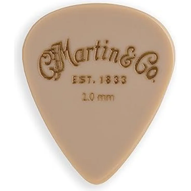Martin Guitar Luxe by Martin Apex, Plektrum 1,0 mm, Polymer mit Aufbewahrungsdose und Säckchen, Made in USA