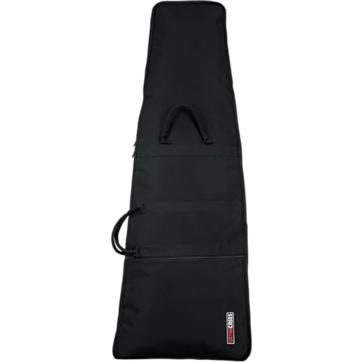 Gator GBE-Extreme-1, Gigbag für E-Gitarren, schwarz, 10 mm Polsterung, leicht, verstellbarer Schulterriemen – Bild 1