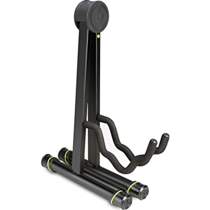 Gravity ggsa01u solo-g, Universal A-Frame Gitarrenständer für Gitarren und Bassgitarren, flach zusammenklappbar mit Gummi-Polsterung – Bild 3