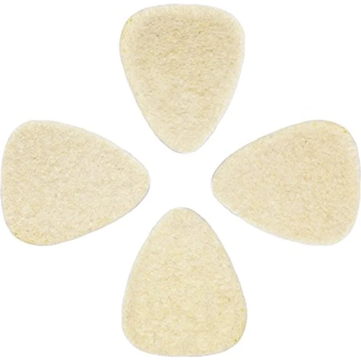 Timber Tones Felt Tones NWF1, Filzplektrum aus natürlichem Wolle, für Ukulele, 1 Stück – Bild 2
