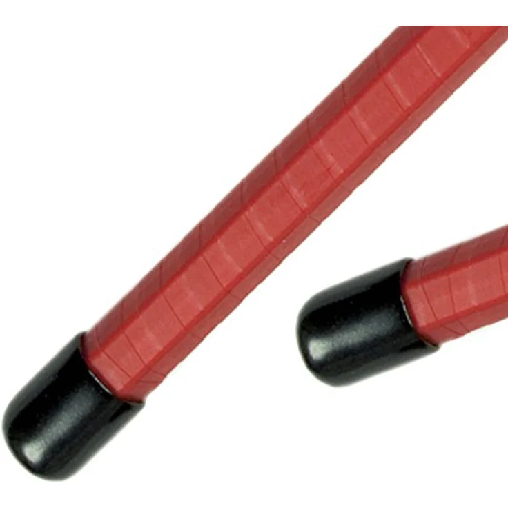 Rohema Tape Bamboo Rods, Drumsticks mit PVC-Umwicklung, Kunststoffkappe und Rimshotschutz, 415 mm Länge, 15 mm Durchmesser, Made in Germany – Bild 4