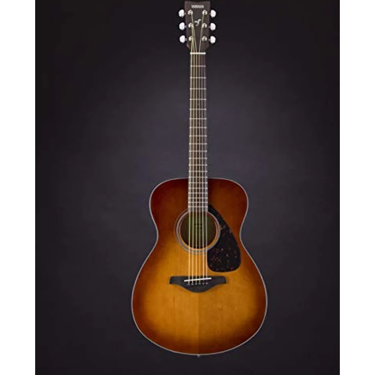 Yamaha FS800 SDB, Westerngitarre mit massiver Fichtendecke, laminierter Nato/Okume Boden, Walnuss Griffbrett, Sand Burst Finish – Bild 2