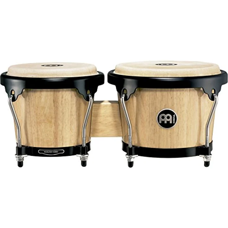 Meinl Headliner Bongos HB100NT, 6 3/4" + 8", Handselektierte Büffelfelle, Rutschfest, Natural #NT – Bild 4