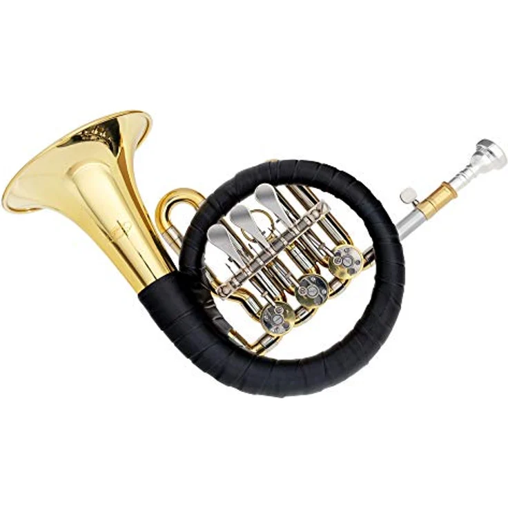 Classic Cantabile Posthorn, Schallbecher 125mm, 11,5mm Bohrung, inkl. Mundstück & Tasche – Bild 1