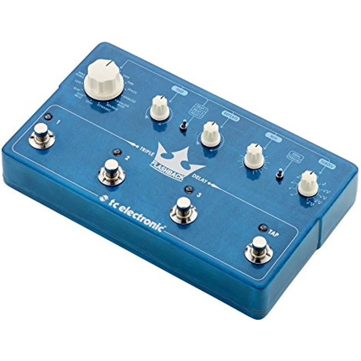 TC Electronic FLASHBACK TRIPLE DELAY, Drei-Engine-Delay-Pedal mit flexiblem Routing, Subdivision-Steuerung und TonePrint-Funktion – Bild 2