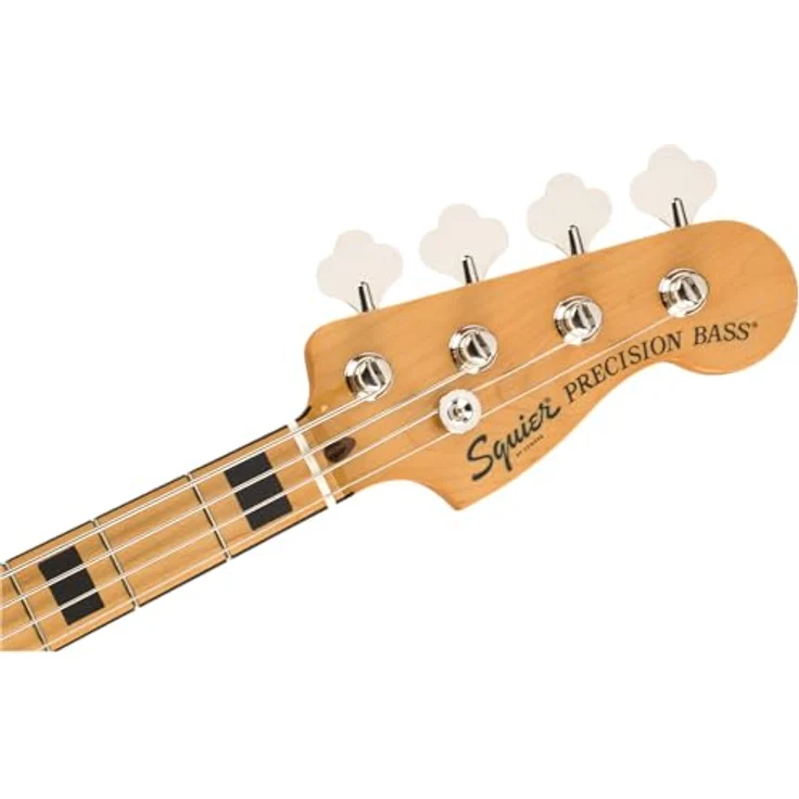 Squier Classic Vibe 70s P Bass MN BK, Precision E-Bass mit Nato-Korpus und Ahornhals, schwarz – Bild 6