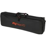 IK Multimedia iRig Keys I/O 49 Travel Bag, Tragetasche mit Vortasche für Kabel und Zubehör, verstellbarem Trageriemen, 100% Polyester, schwarz