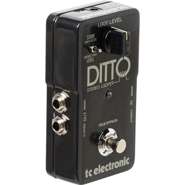 TC Electronic DITTO STEREO LOOPER, intuitives Looper-Pedal mit Stereo-I/O, 5 Minuten Loop-Zeit und Loop-Import/Export – Bild 4
