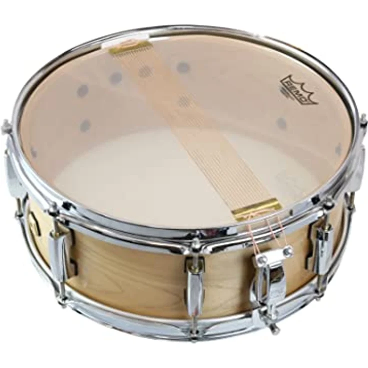 Remo Ambassador Hazy 14", Snare Reso, einlagiger 3-mil Mylar Film, klar, heller offener Sound mit reichlich Attack – Bild 4