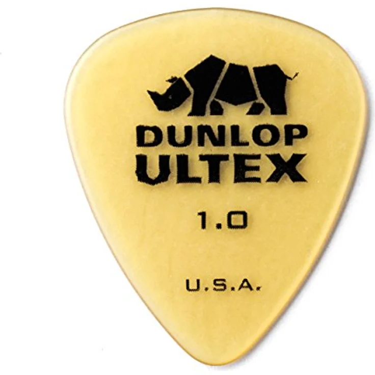 Dunlop Ultex 421 Picks 1.0, 6er Pack Standard Player Plektren – Bild 1