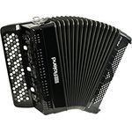Roland FR-4 XB BK, Kompaktes V-Accordion mit 92 anschlagdynamischen Knöpfen, 120 Bassknöpfen und integriertem Audiorekorder, schwarz