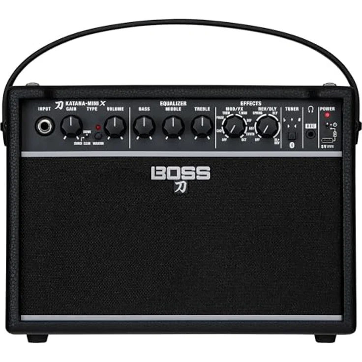 Boss Katana Mini X, Modelling Combo E-Gitarrenverstärker mit Bluetooth und 10 Stunden Spielzeit – Bild 1