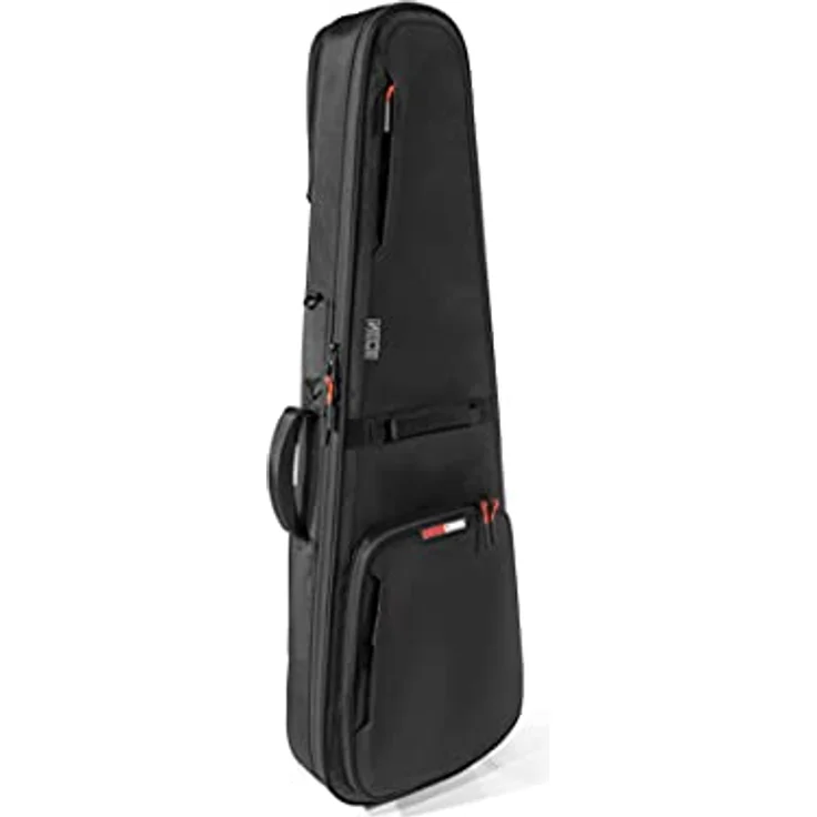 Gator Icon Dreadnought Ac. Guitar BK, Gigbag für Dreadnought Westerngitarre, witterungsbeständiges schwarzes 1000D Nylon, mit versteckten Rucksackgurten und Regenhülle – Bild 11