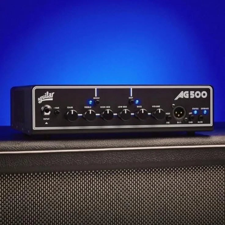 Aguilar AG 500 V2 Bass Head, 500 Watt Class D mit USB-C Schnittstelle und umfassendem EQ-Bereich – Bild 2