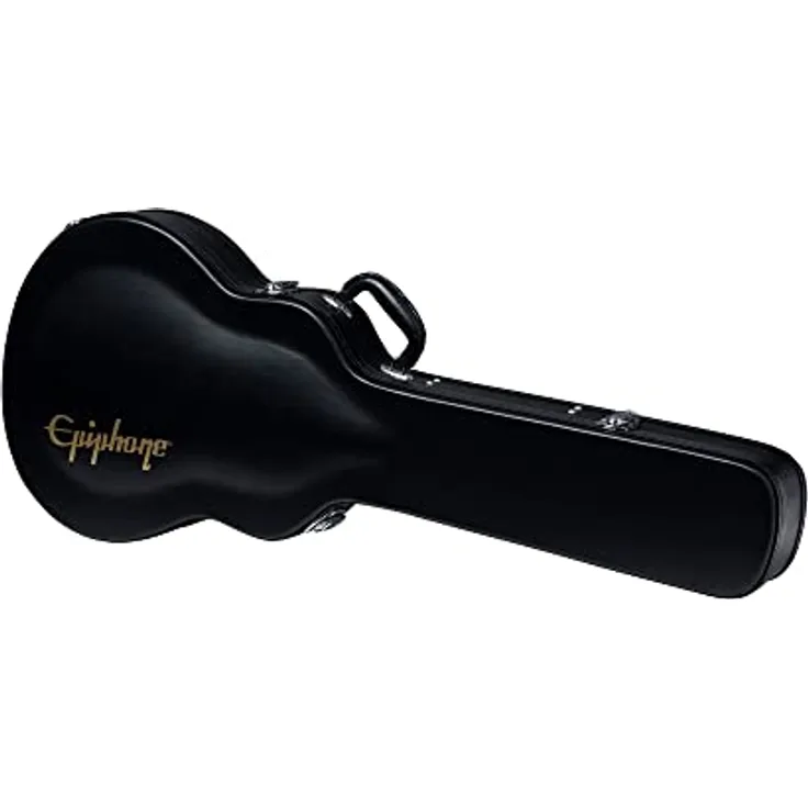 Epiphone Wildkat Case, Formkoffer für Wildkat, Flamekat, Alleykat und ES 339, schwarz, Innenmaße 103 cm x 37 cm x 26 cm, Gewicht 3,95 kg