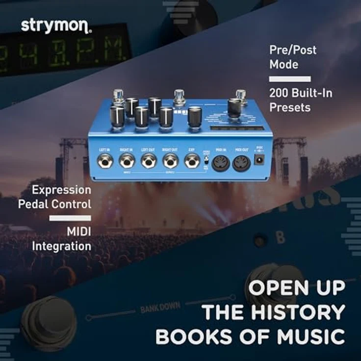 Strymon Mobius, Modulations-Effektpedal für E-Gitarre mit 12 Typen und 200 Presets, Made in USA – Bild 5