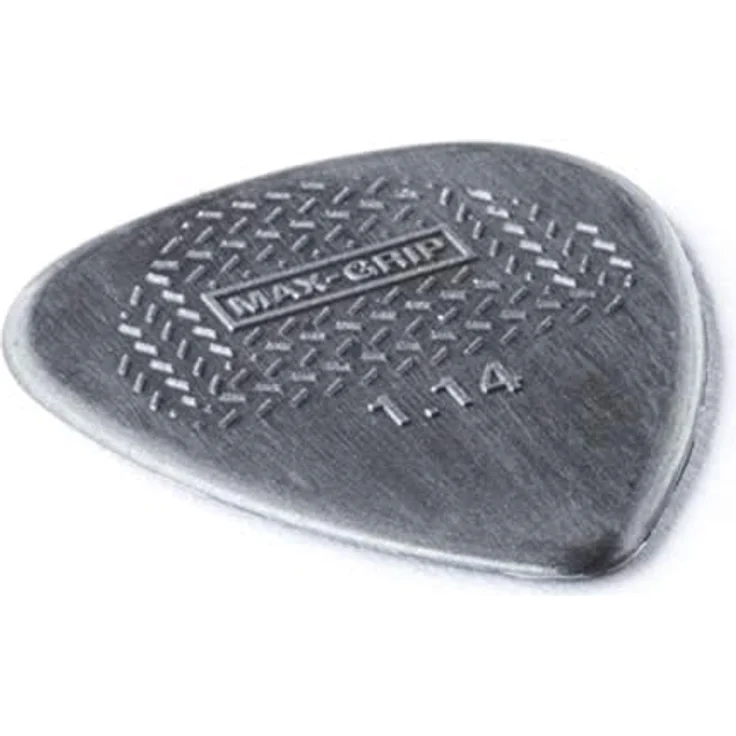 Dunlop Nylon Max Grip 1,14 mm, 72 Pack Plektren mit rutschfester Oberfläche für optimalen Halt – Bild 3