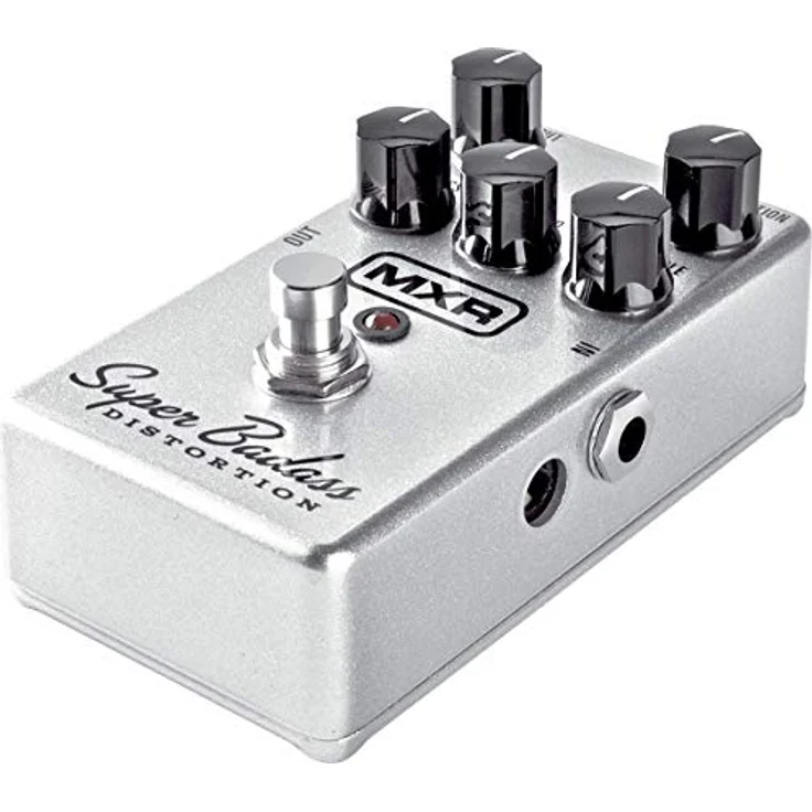 MXR 75 Super Badass Distortion, Analoges Distortion Pedal für E-Gitarre mit Regler für Output, Distortion, Bass, Mitten und Höhen, True Bypass und stabiles Metallgehäuse – Bild 3