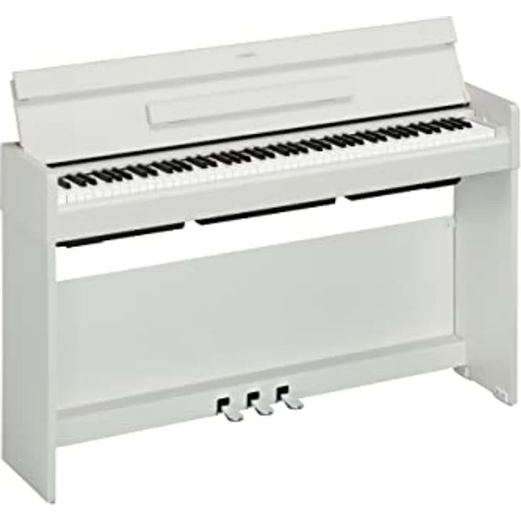 Yamaha YDP-S35 WH Arius, Digital Piano mit 88 gewichteten Tasten, 10 Sounds inkl. CFX, 192-stimmig polyphon, weiß – Bild 1